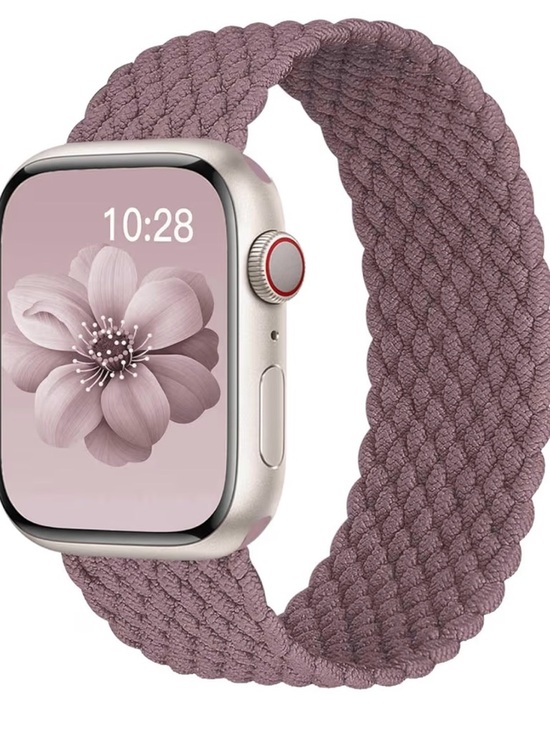 Accessories - Braided Loop Stretchy Band for Apple Watch, BOTH fit Apple Watch ⌚️44mm